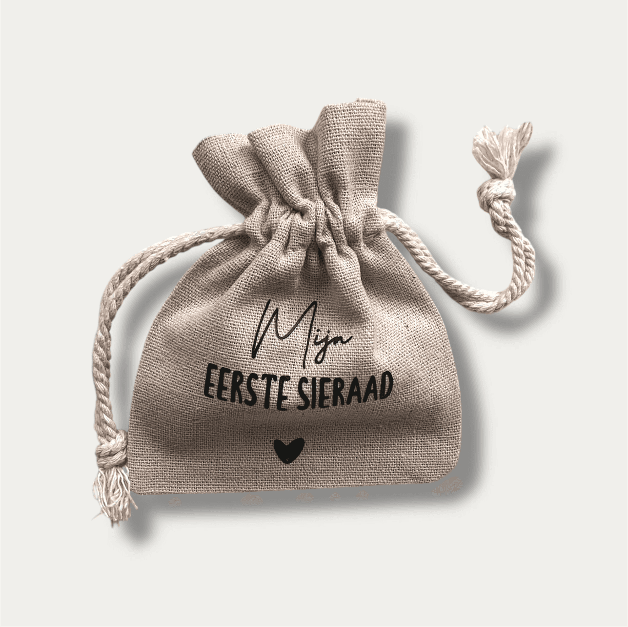 Bewaarzakje 'Mijn Eerste Sieraad'